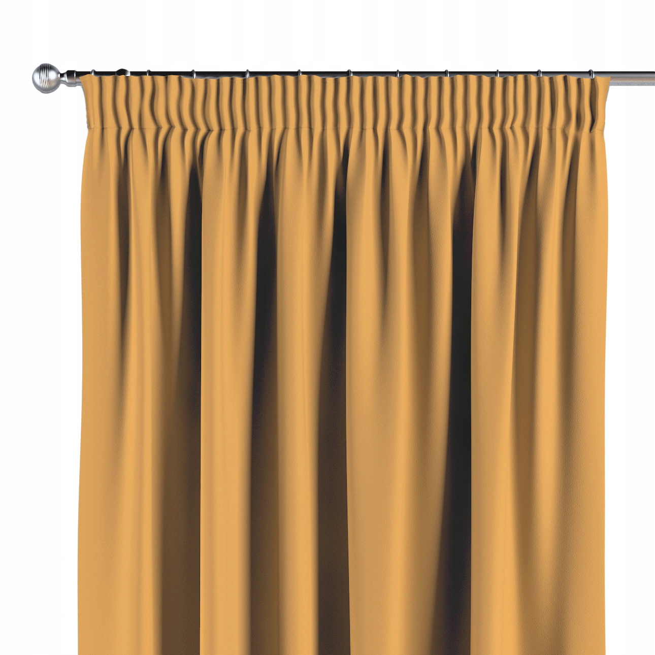 Dekoria Záclona na zvlnenej páske 1 ks 130x245 cm odtiene žltej farby