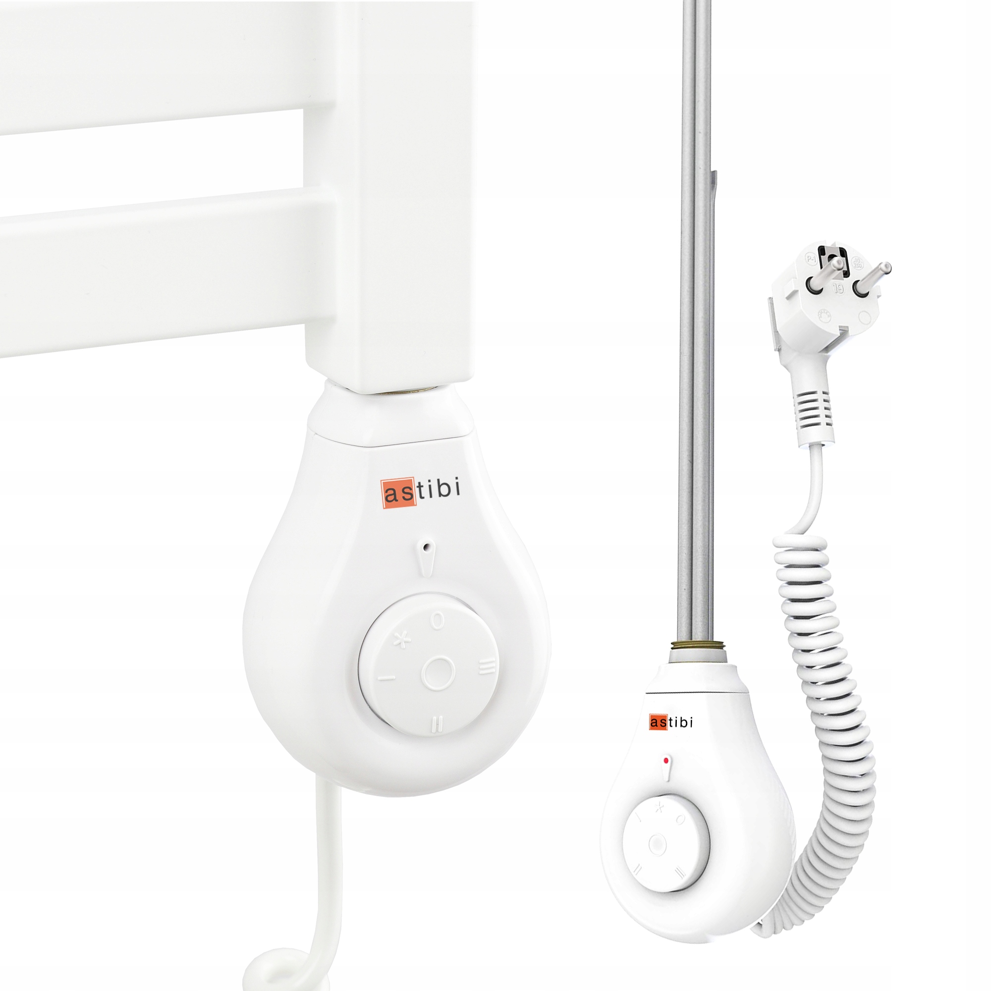 GRZAŁKA GRZEJNIKA ŁAZIENKOWEGO ASTIBI 900W BIAŁA