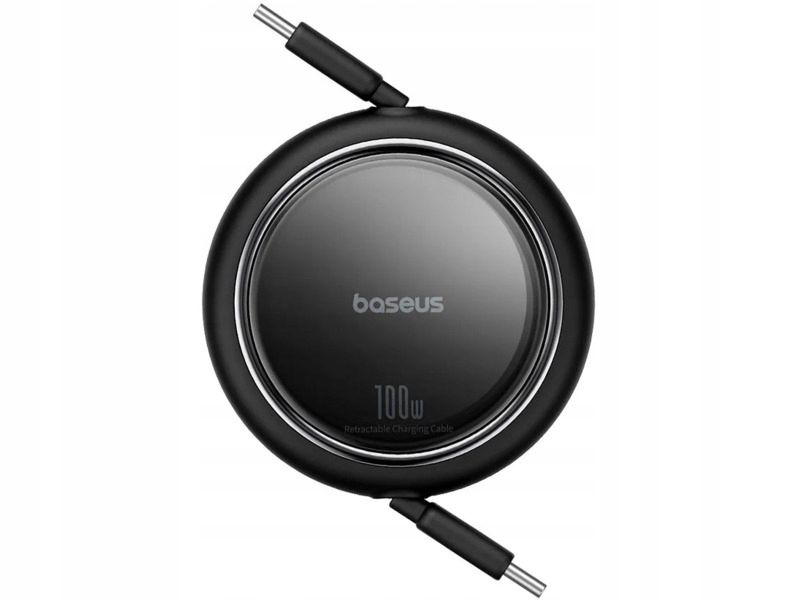 Kabel zwijany Baseus Free2Pull USB-C/USB-C z regulowaną długością do 1m