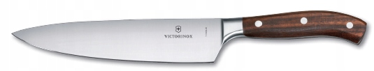 Nôž šéfkuchára Victorinox Grand Maitre 20 cm, oceľový, kovaný, drevený