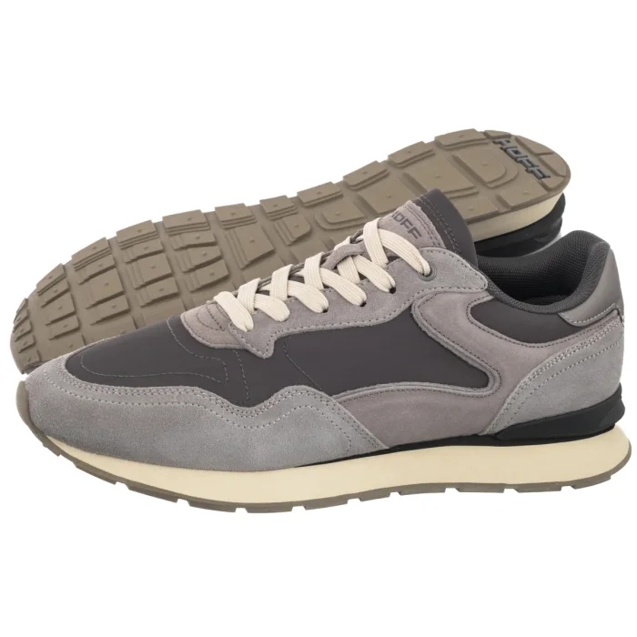 Kožené pánské tenisky Hoff City Grey 12602402 Šedé