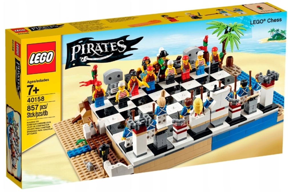 Lego 40158 Šachy Chess Pirates Nové Unikát Piráti Dárek