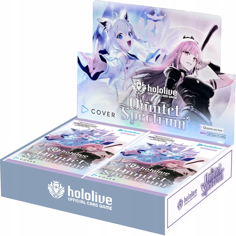 Hololive Oficjalna Gra Karciana BP02 Booster Box En