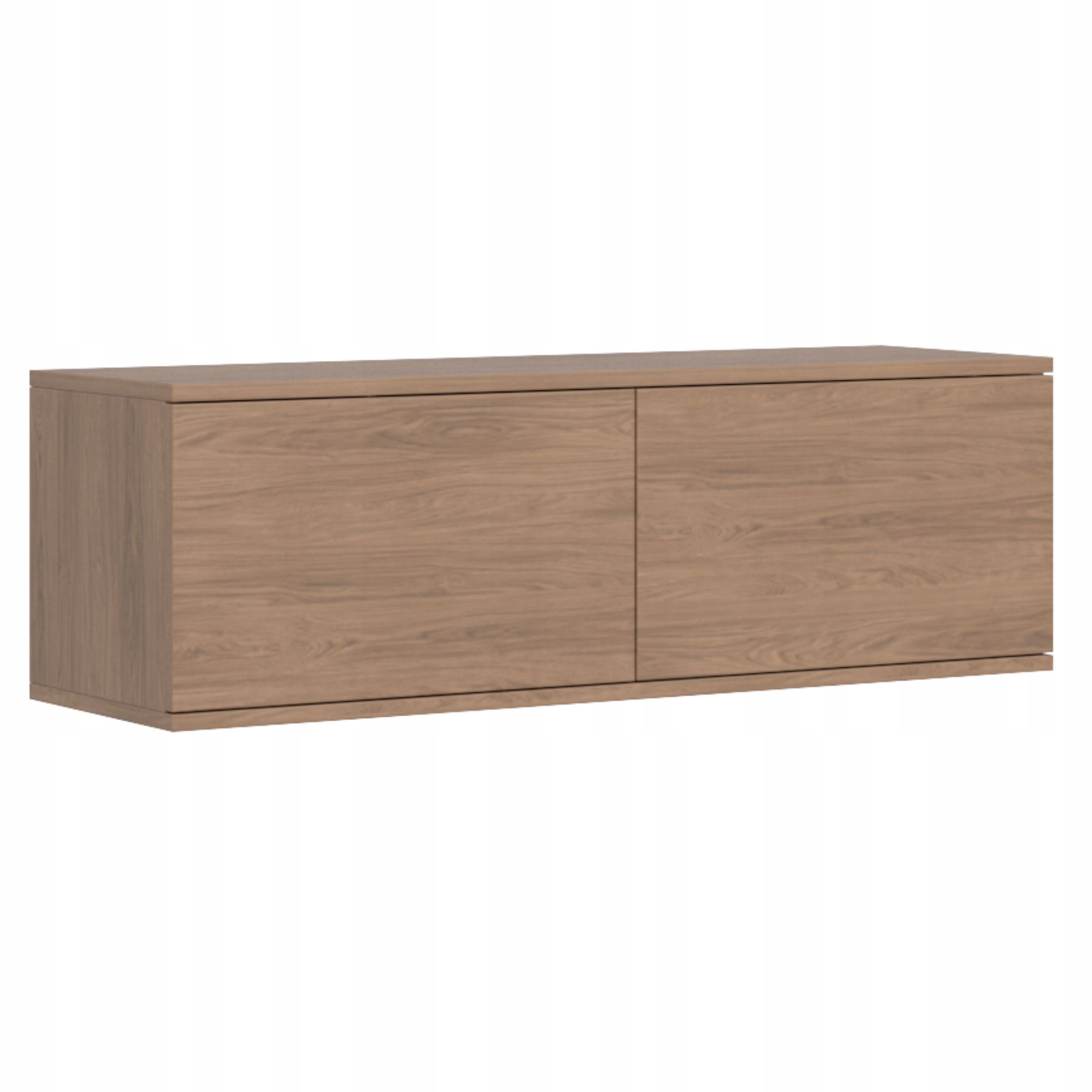 SZAFKA RTV WISZĄCA DĄB CASELLA BRĄZOWY PÓŁKA POD TELEWIZOR TV MONO 175 cm