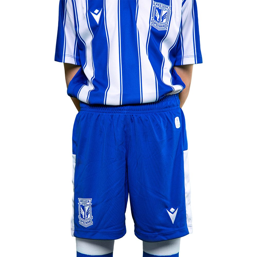 Komplet piłkarski Lech Poznań Macron rozm. S 160-172cm