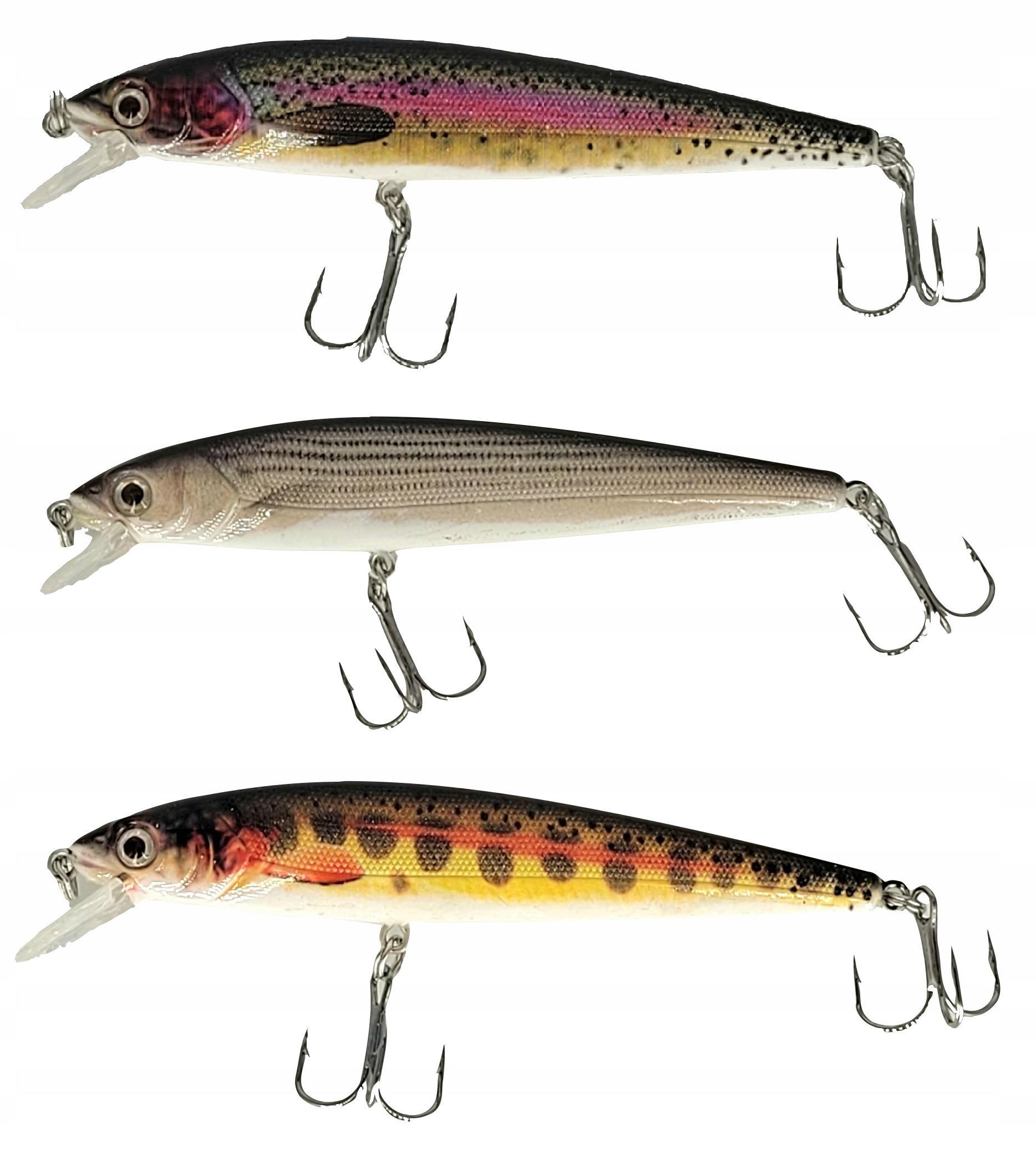 3x Wobler pływający 10cm 11g na sandacza szczupaka