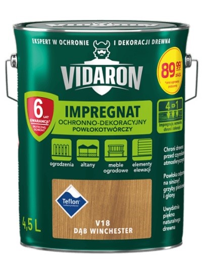 Vidaron Impregnat 4,5L Dąb Winchester