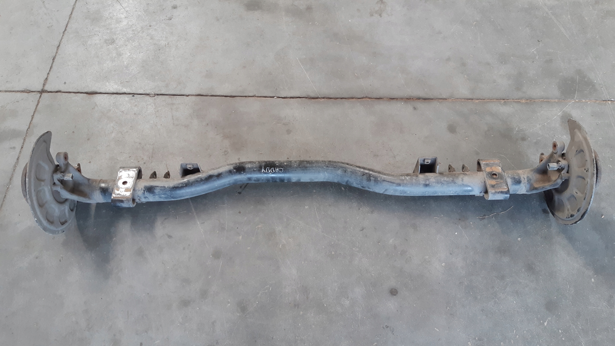 achse hinten heck VW Caddy
