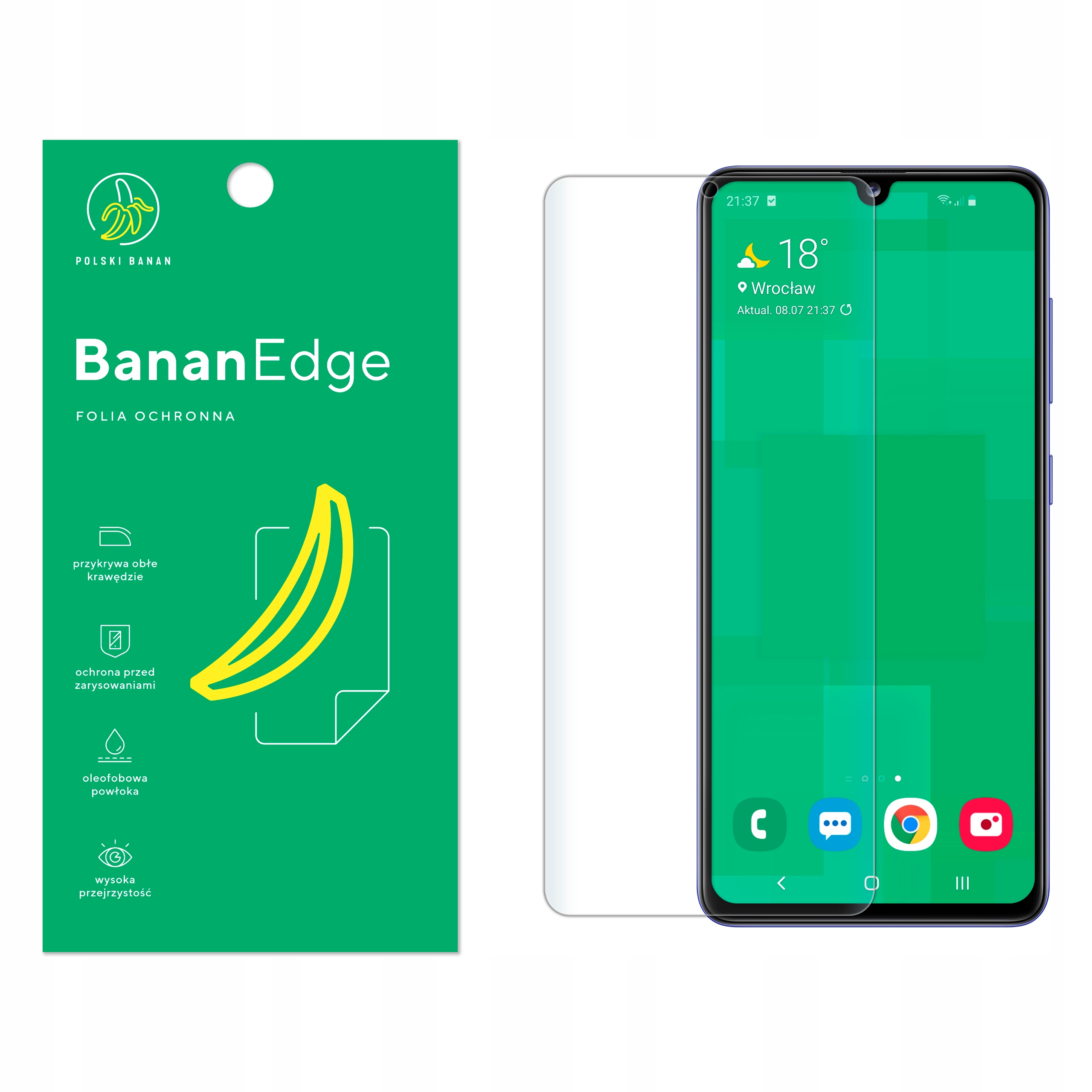 

Folia Ochronna Polski Banan do Samsung A41