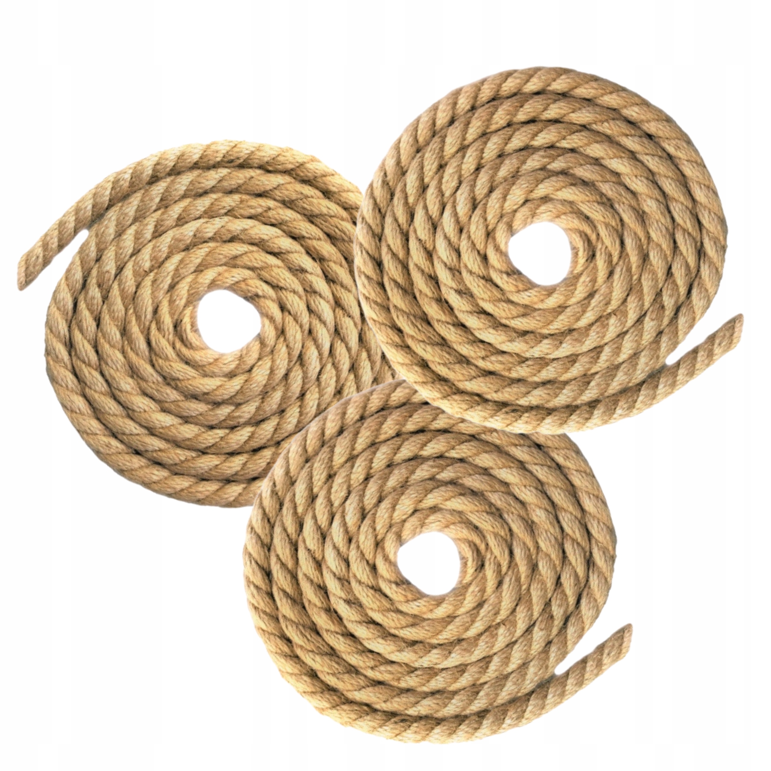 Lina Jutowa żeglarska kręcona Sznur 20mm 30 m