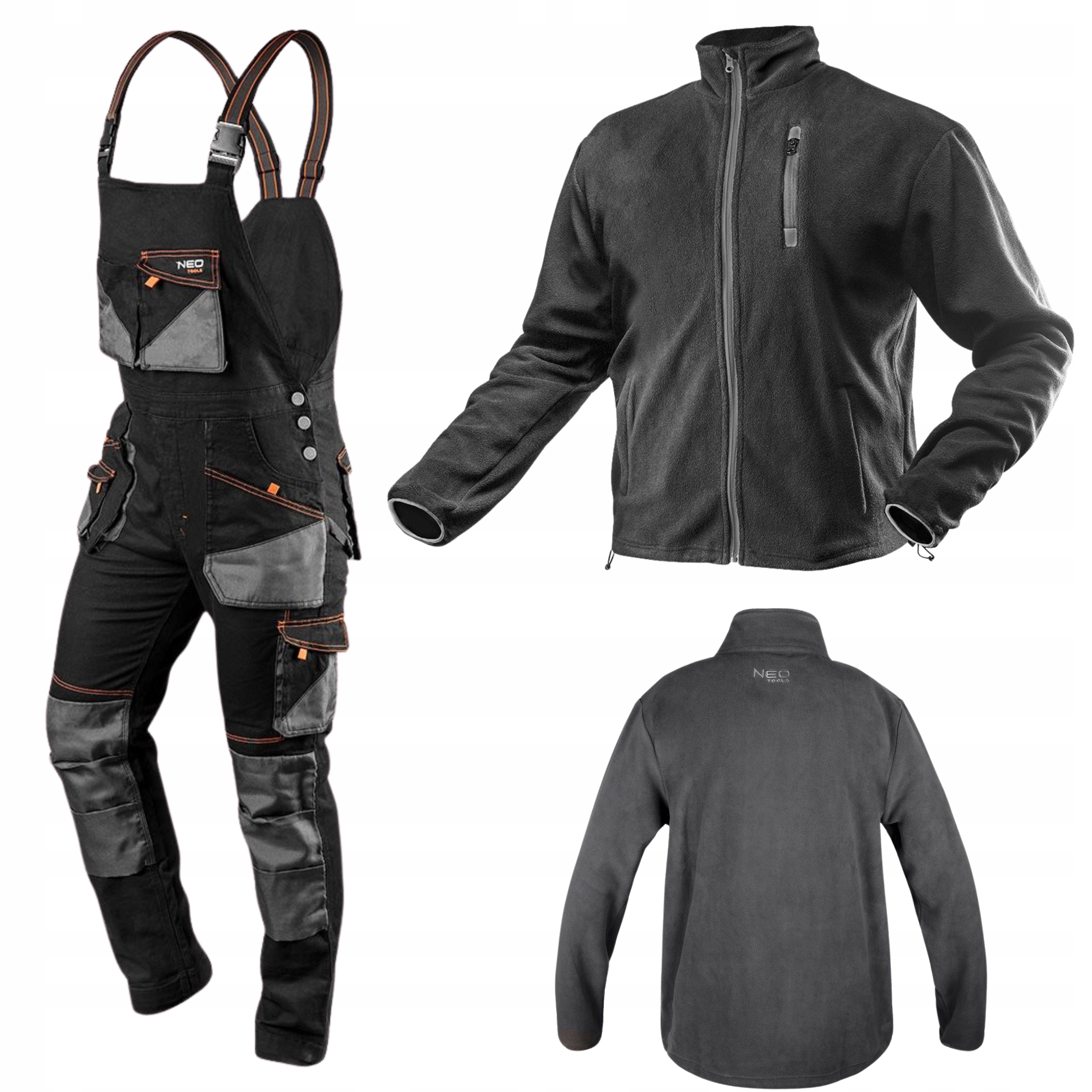 Neo Ogrodniczki Robocze Hd Slim Polar Roboczy roz. XL Komplet Odzieży