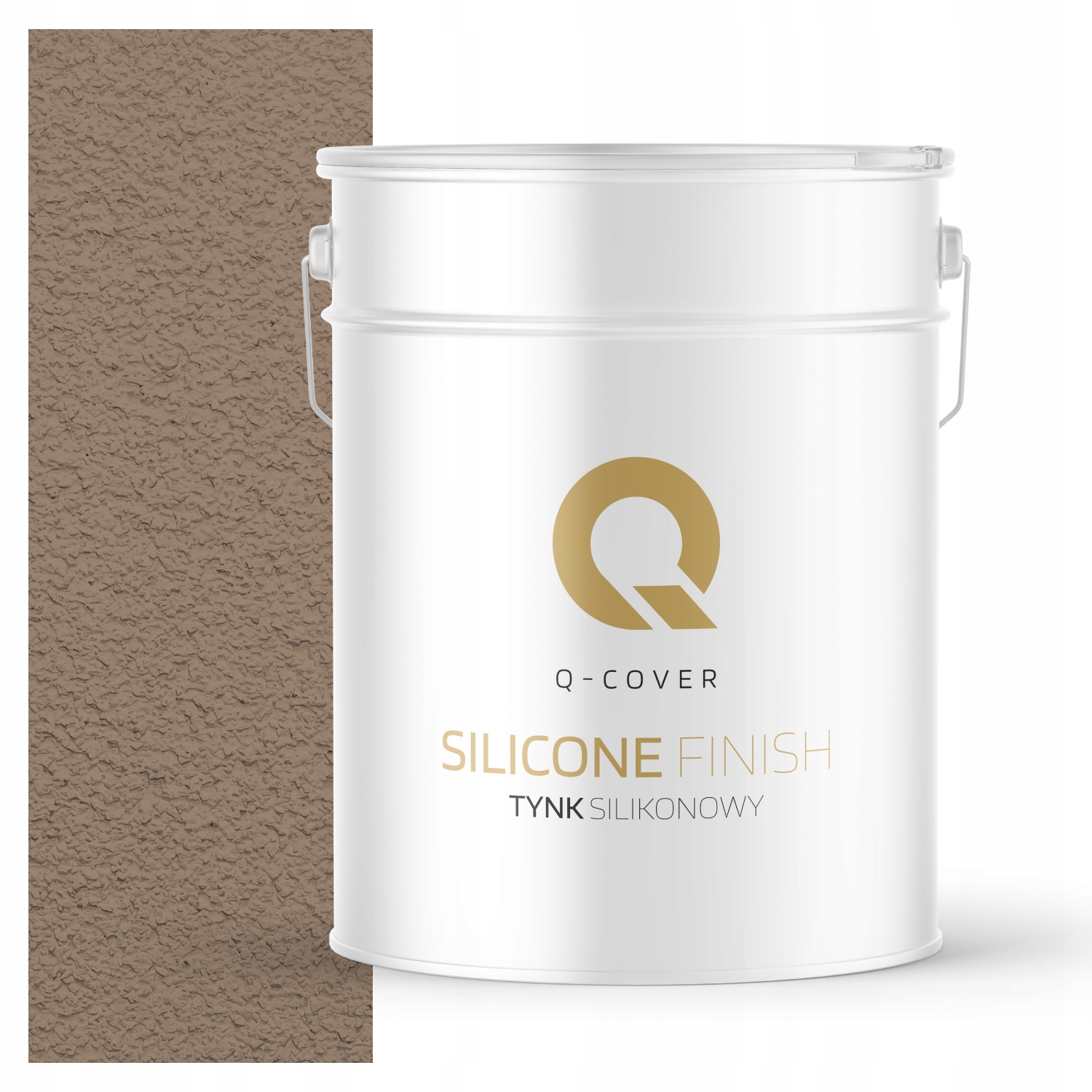 Silikonová Fasádní Omítka Ořechová 15 Kg Vnější Granulace 1.5 mm F535