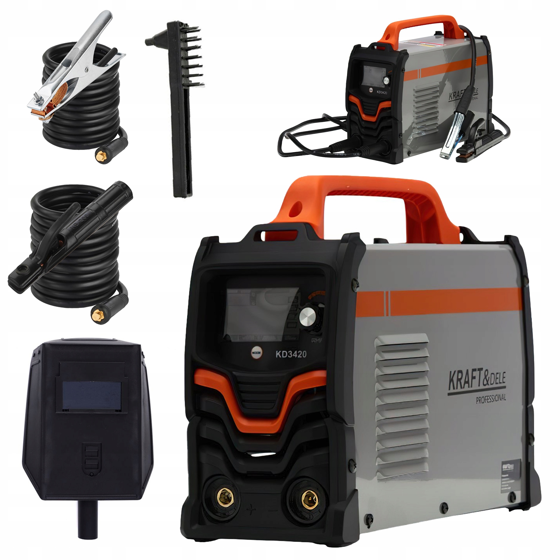 Invertorová svářečka Mma Pulse/mma/tig-lift 340 A 230 V Kraft&Dele