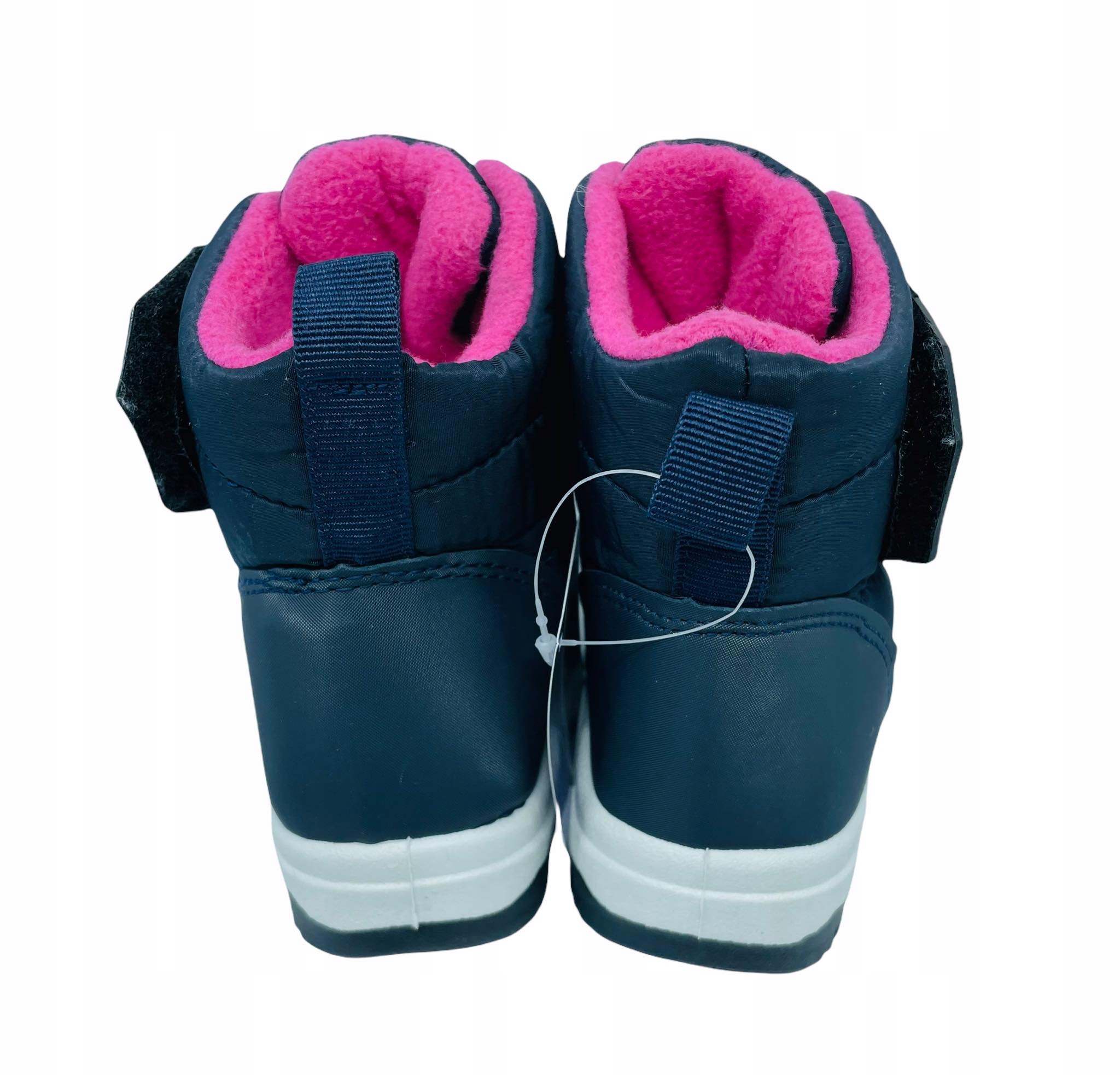 AXIM ŚNIEGOWCE NA WYSOKIE POBICIE BOTKI ZIMOWE GRANAT-RÓŻ R 30 Kolor niebieski