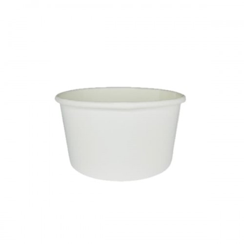 

Miska papierowa na lody 160 ml biały
