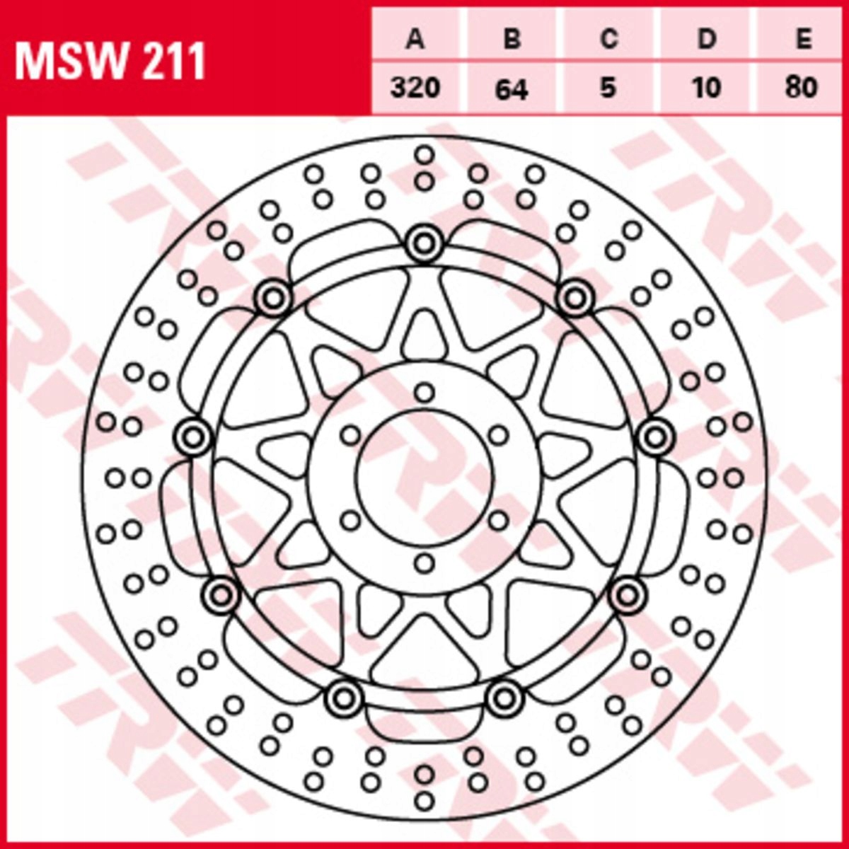 Kotúč predný Aprilia AF1 1000/1000 (Centauro)/1000
