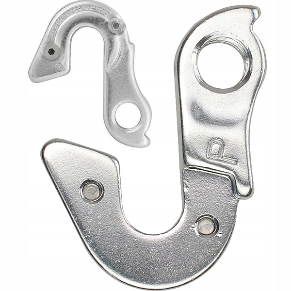 

Hak przerzutki do ramy rowerowej aluminio. GW-7B-1