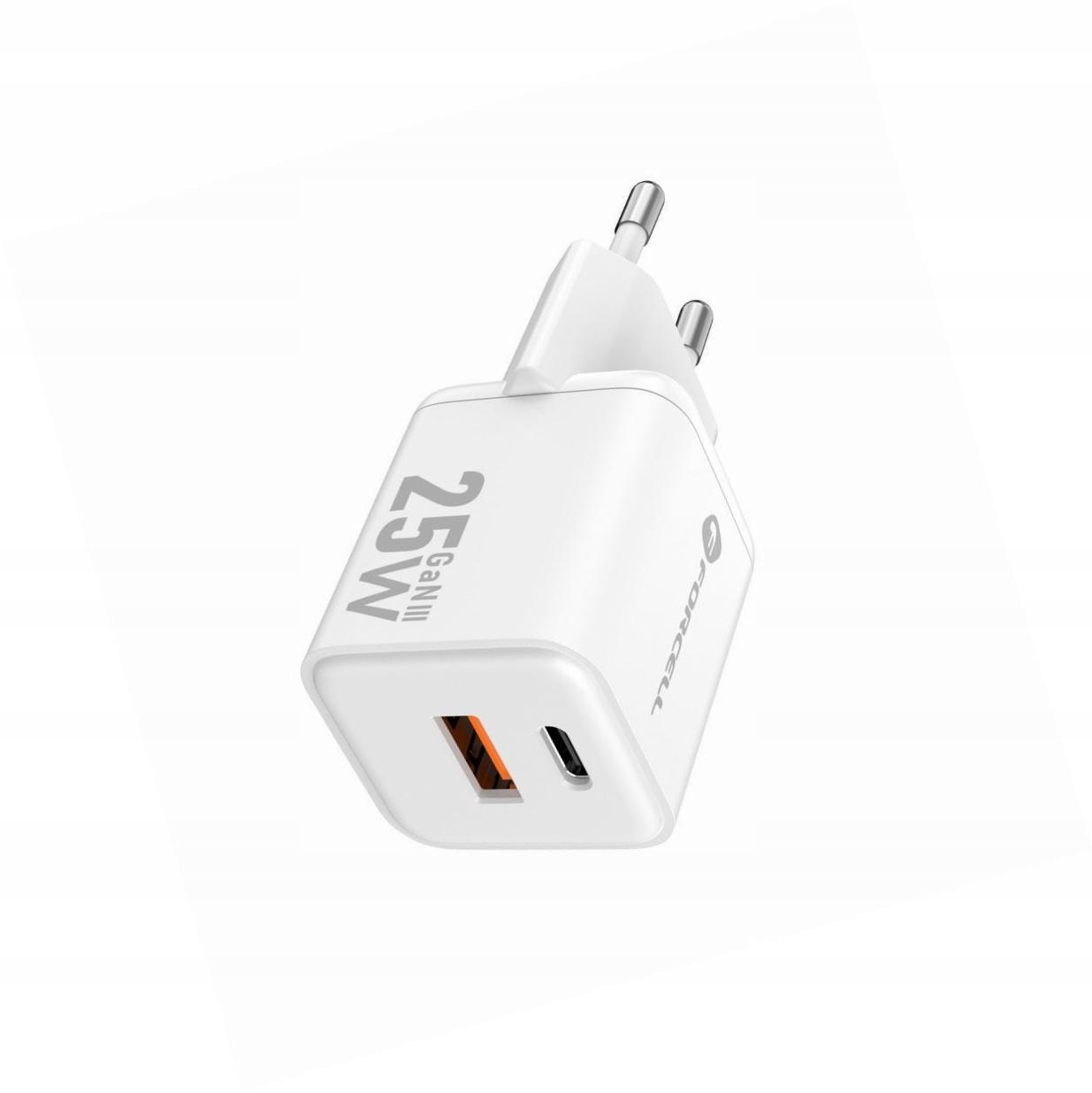 Szybka ładowarka Gan 25W kostka 2 porty Usb-c do Samsung Galaxy A36 5G