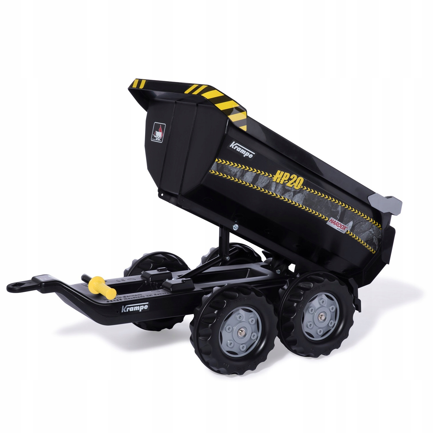PRZYCZEPA DWUOSIOWA ROLLY TOYS rollyTrailer KRAMPE HALFPIPE HP20 CZARNA Marka Rolly Toys