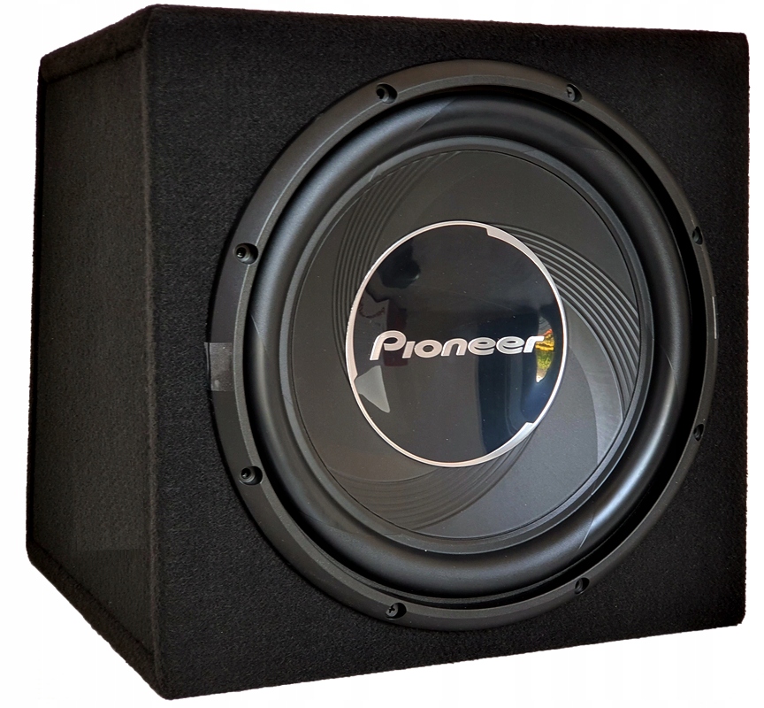 Basová skříň Pioneer subwoofer 30 cm Mdf 1400 W Tlaková uzavřená
