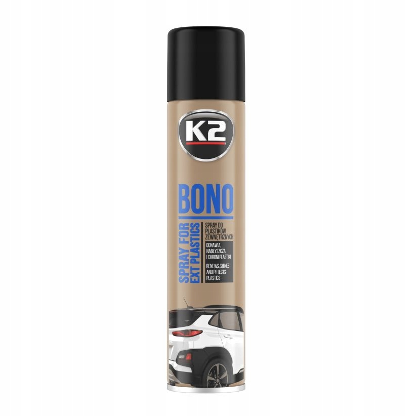 

K2 Bono Odnawia nabłyszcza i chroni plastiki 300ML