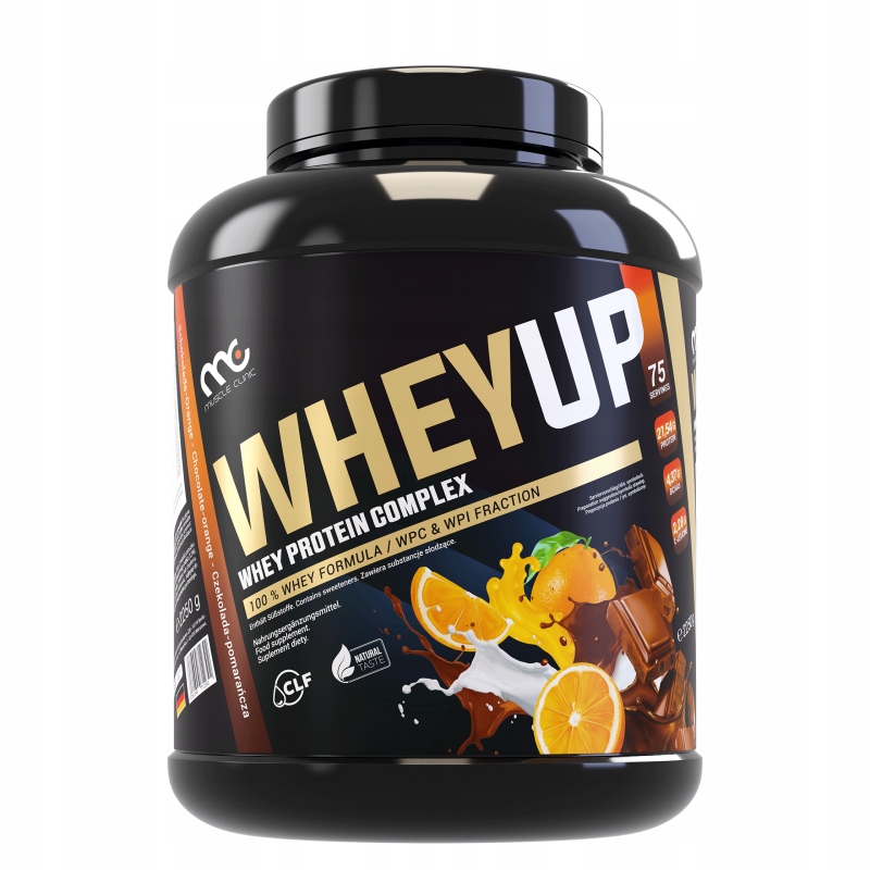 Muscle Clinic Whey Up 2250 g Wpc syrovátkový koncentrát čistý Top