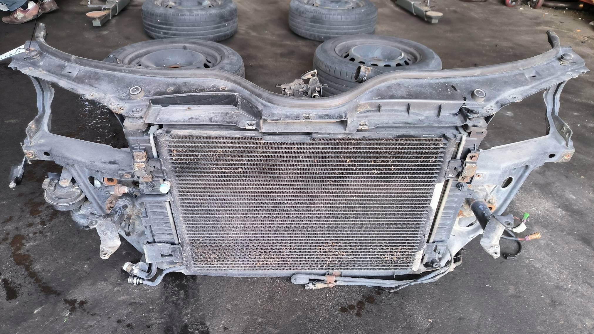 support panel for radiators radiator 1.8 VOLKSWAGEN PASSAT B5