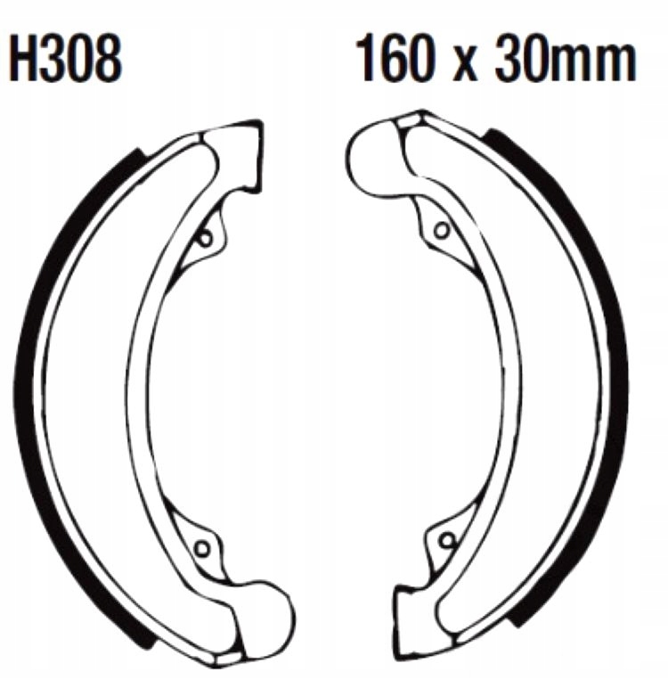 Brzdové Čelisti Honda Cb 125 K Sl 350 K
