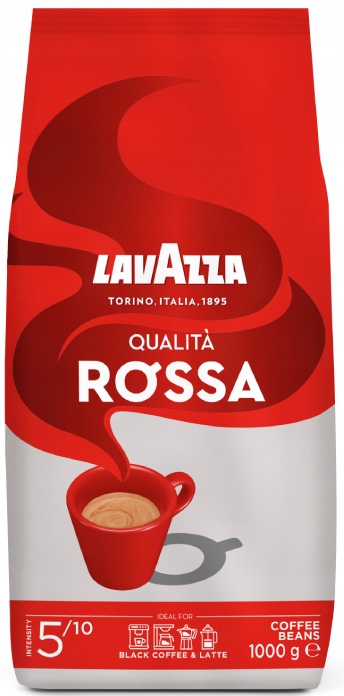Levně Lavazza Qualita Rossa káva káva Arabica Robusta 1 kg