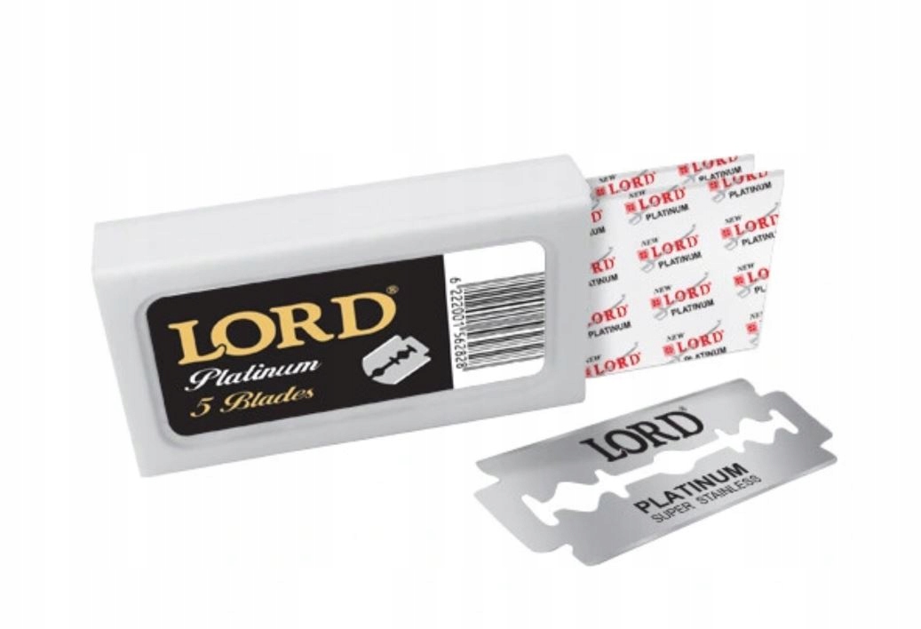 

Żyletki do golenia Lord Platinum Blades 5szt