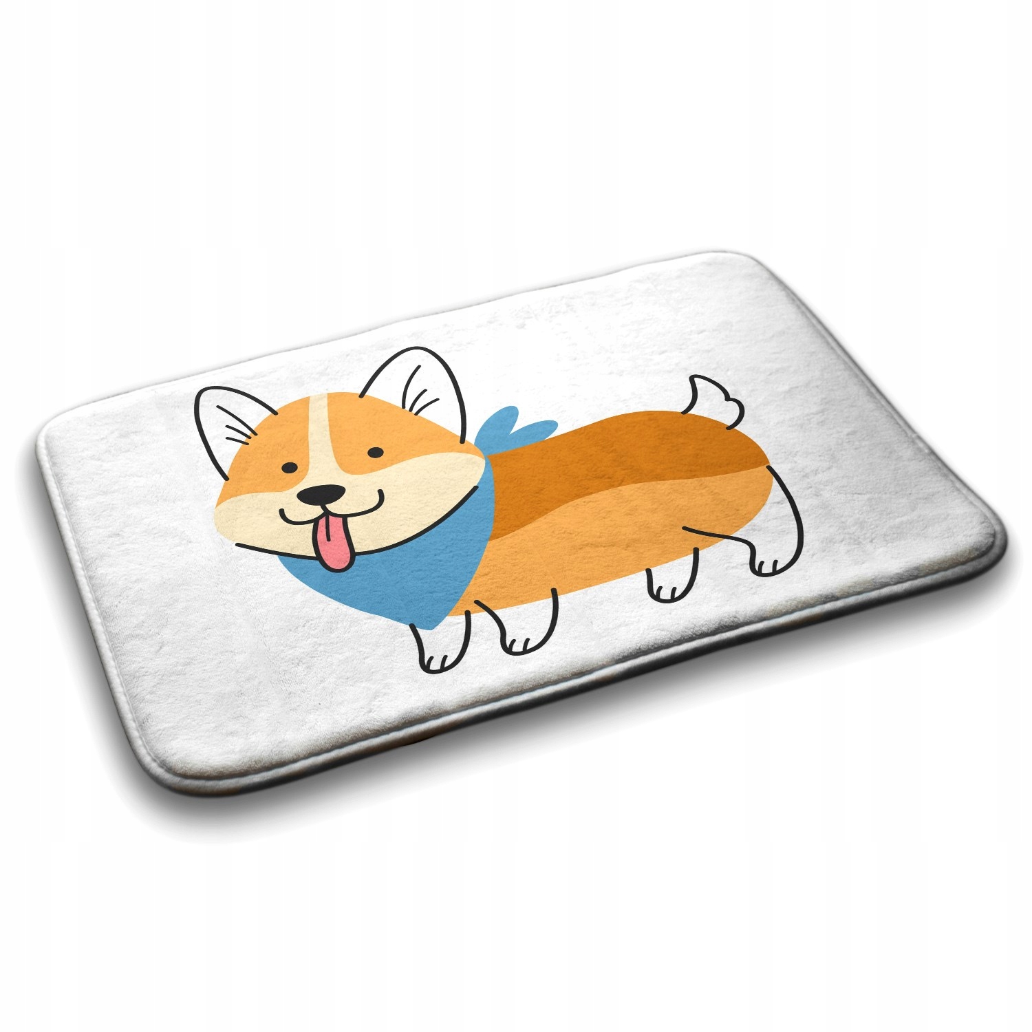 Koupelnová podložka Měkký pes Shiba Inu