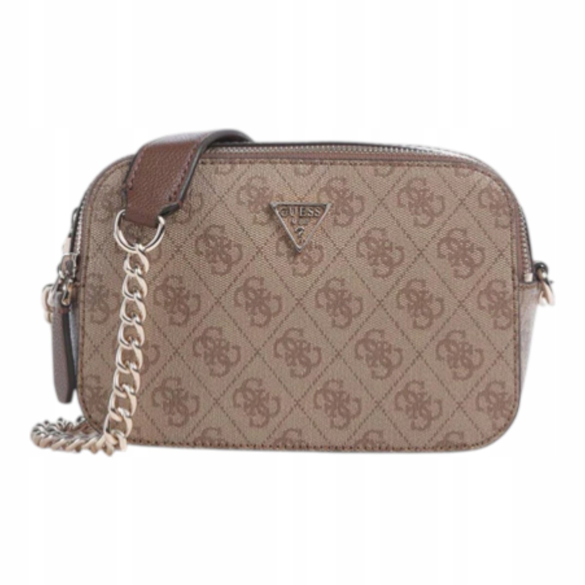 Guess Dámská Kabelka Noelle II Crossbody Camera Bag Hnědá