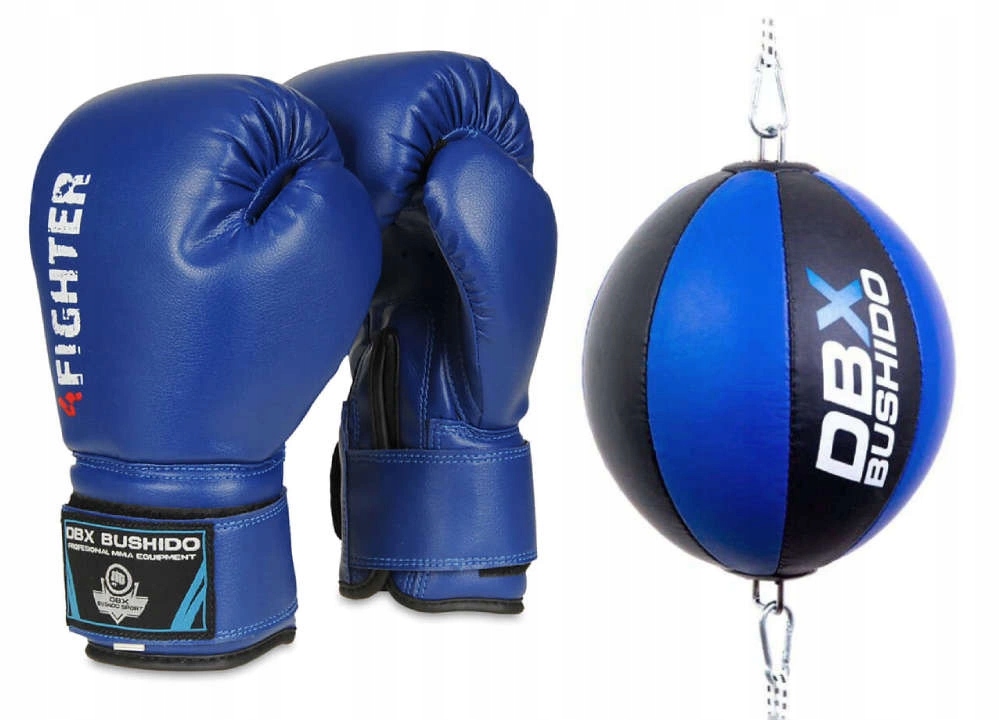 Rękawice Bokserskie Dla Dzieci Gruszka Refleksowa Zestaw Prezentowy Bushido