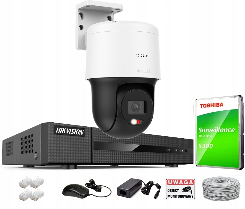 Sada pro monitorování Hikvision PTZ-N4MP-Kit-4Mpx