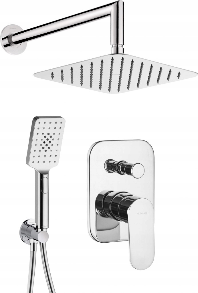 Alpinia chróm Sprchový set pod omietku (NAC_09LP) /sm/