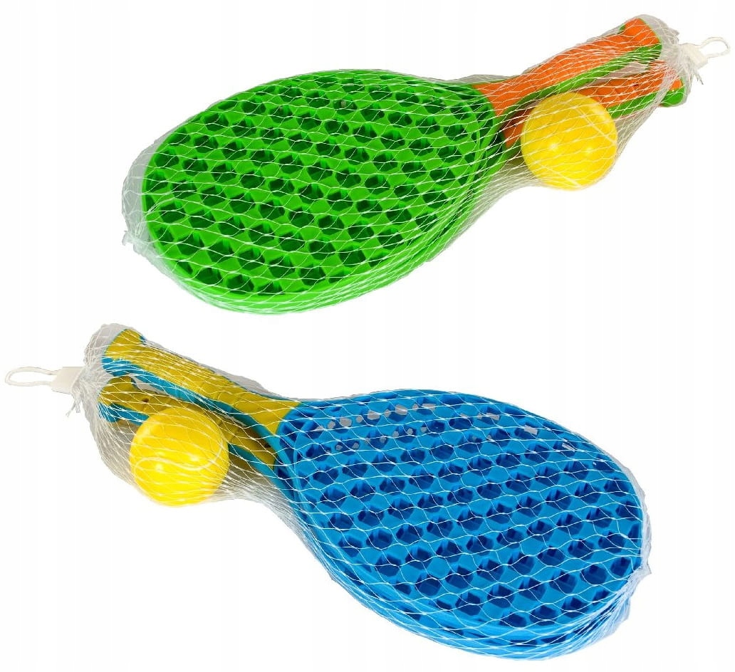 BADMINTON ZESTAW RAKIETKI PLAŻOWE PALETKI LOTKA Marka inna