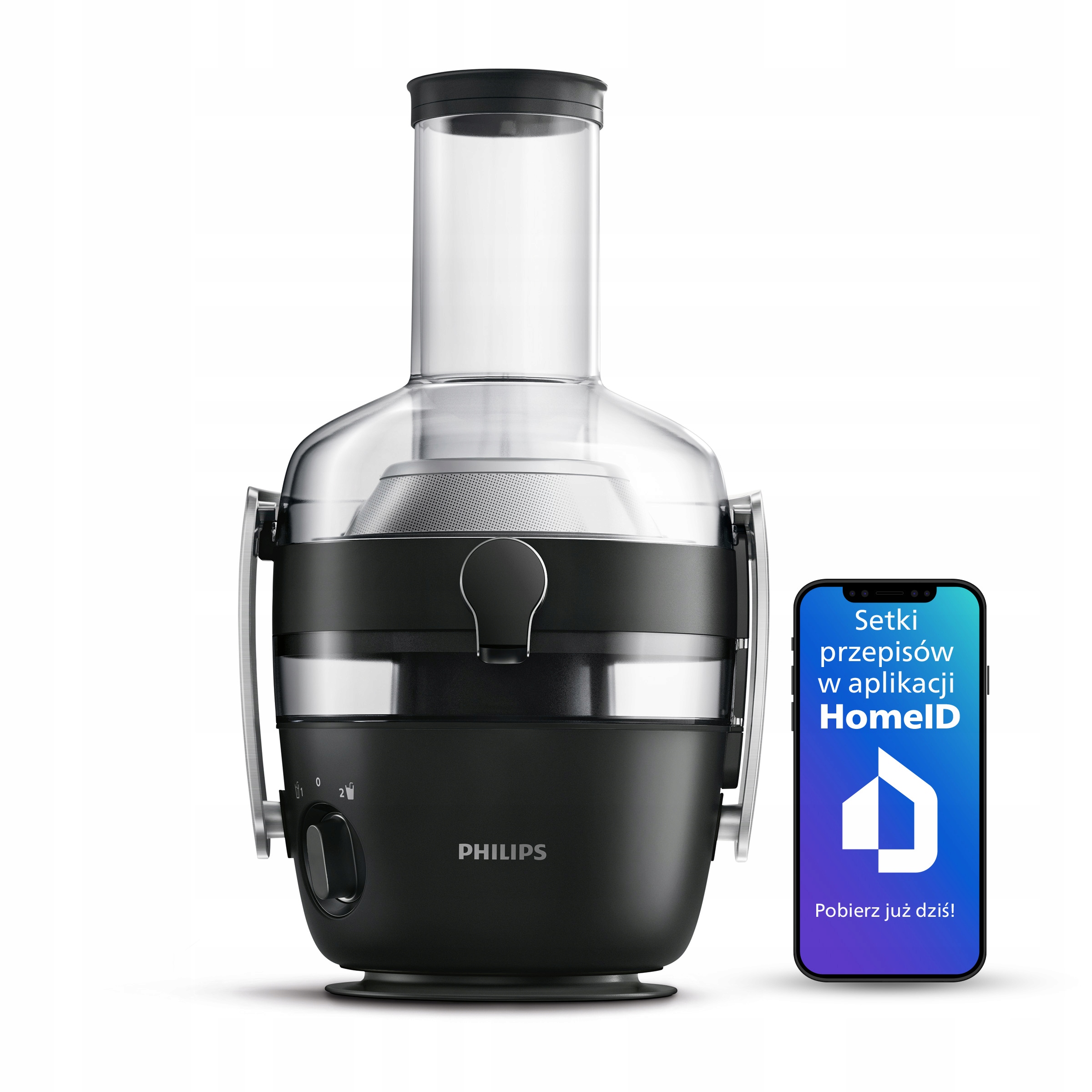 Sokowirówka Avance Collection Philips 1000W czarna HR1919/70