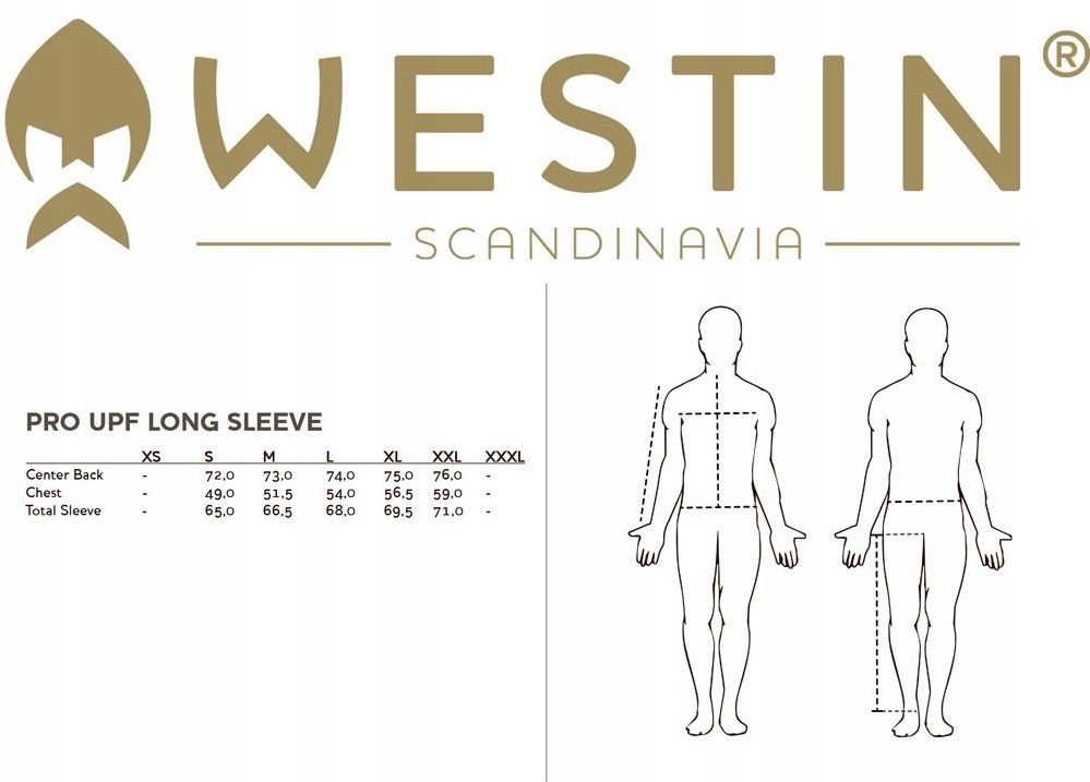 Koszulka Westin Pro UPF Long Sleeve XXL Rozmiar: XX-Large (XXL) Kod producenta A70-505-XXL