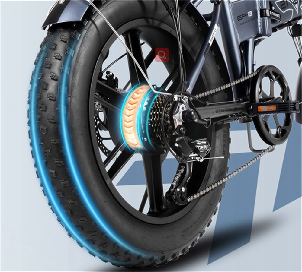 20" Rower elektryczny 25km/h 120KM ENGWE EP-2-PRO Rozmiar ramy 20 cali