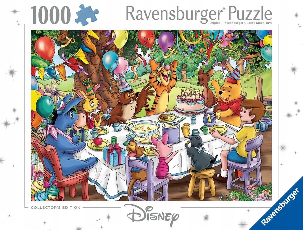 Puzzle 1000 Disney Classics Kubuś Puchatek PUZZLE DZIECI