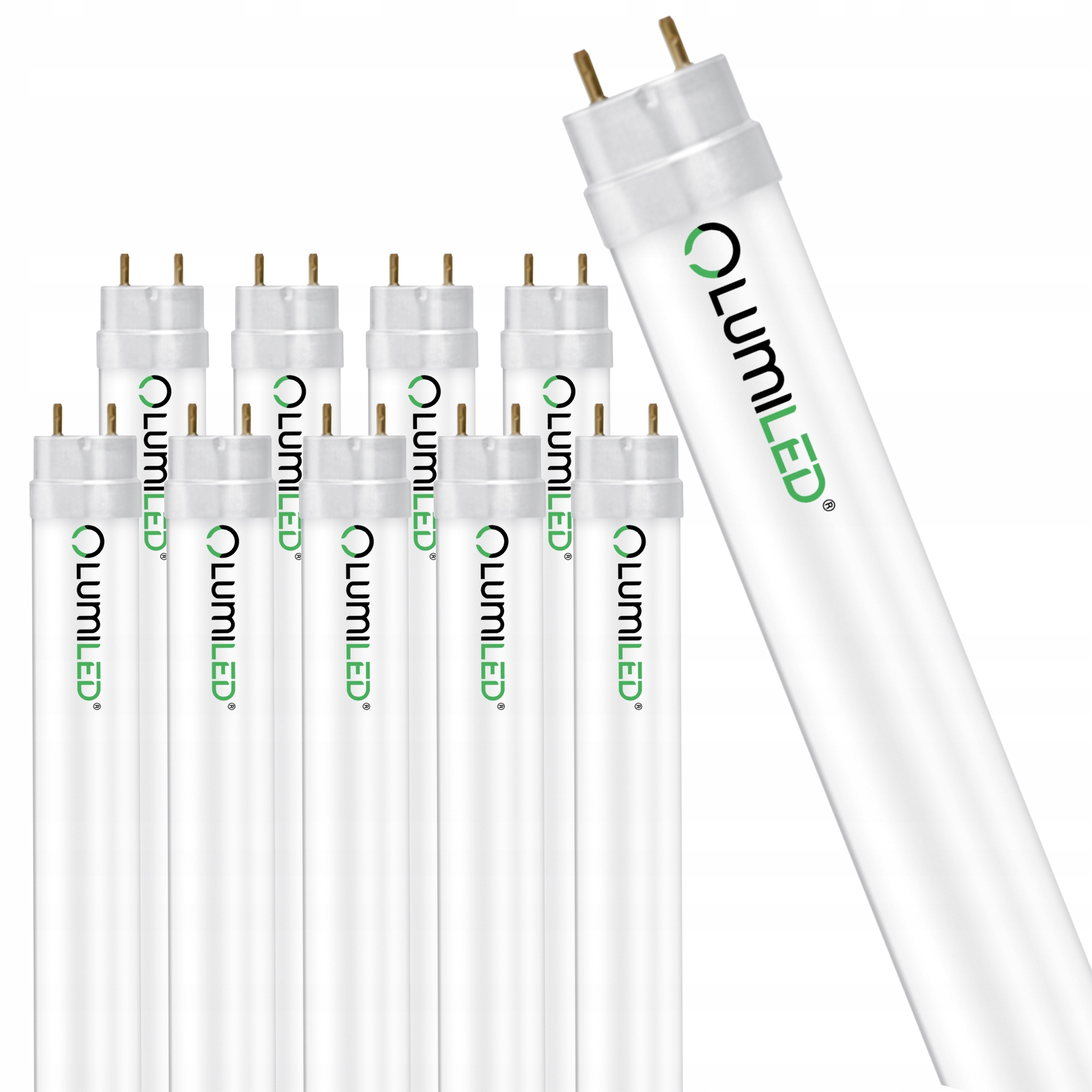 10x Led žárovka T8 G13 18W 120 cm 1980 lm 6500K Studená 160° Energeticky úsporná