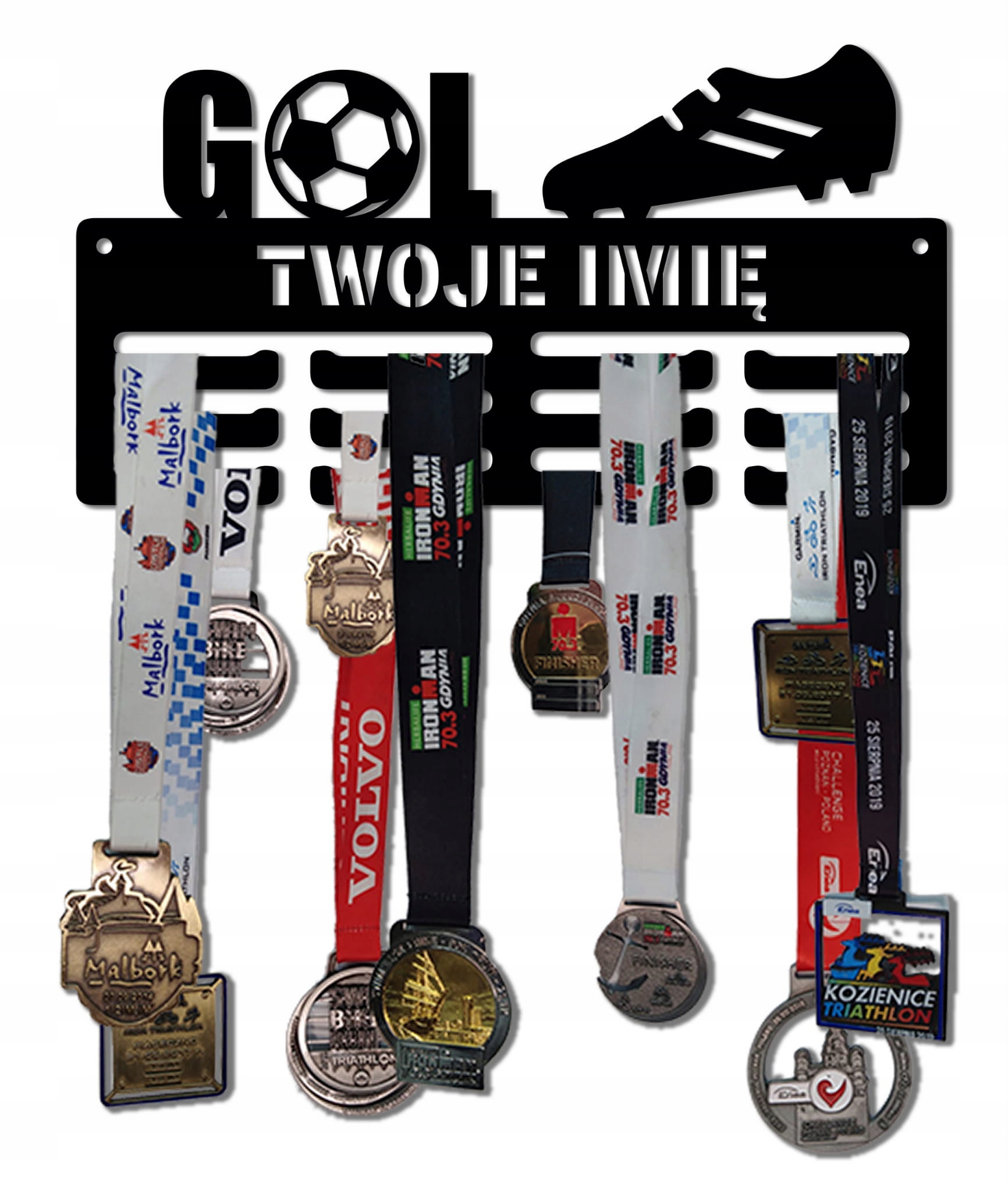 

Wieszak na medale Gol Z Imieniem 119.3 49cm