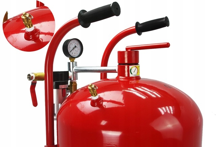 PIASKARKA SYFONOWA 38L MOBILNA 3 DYSZE MASKA Pojemność 38 l