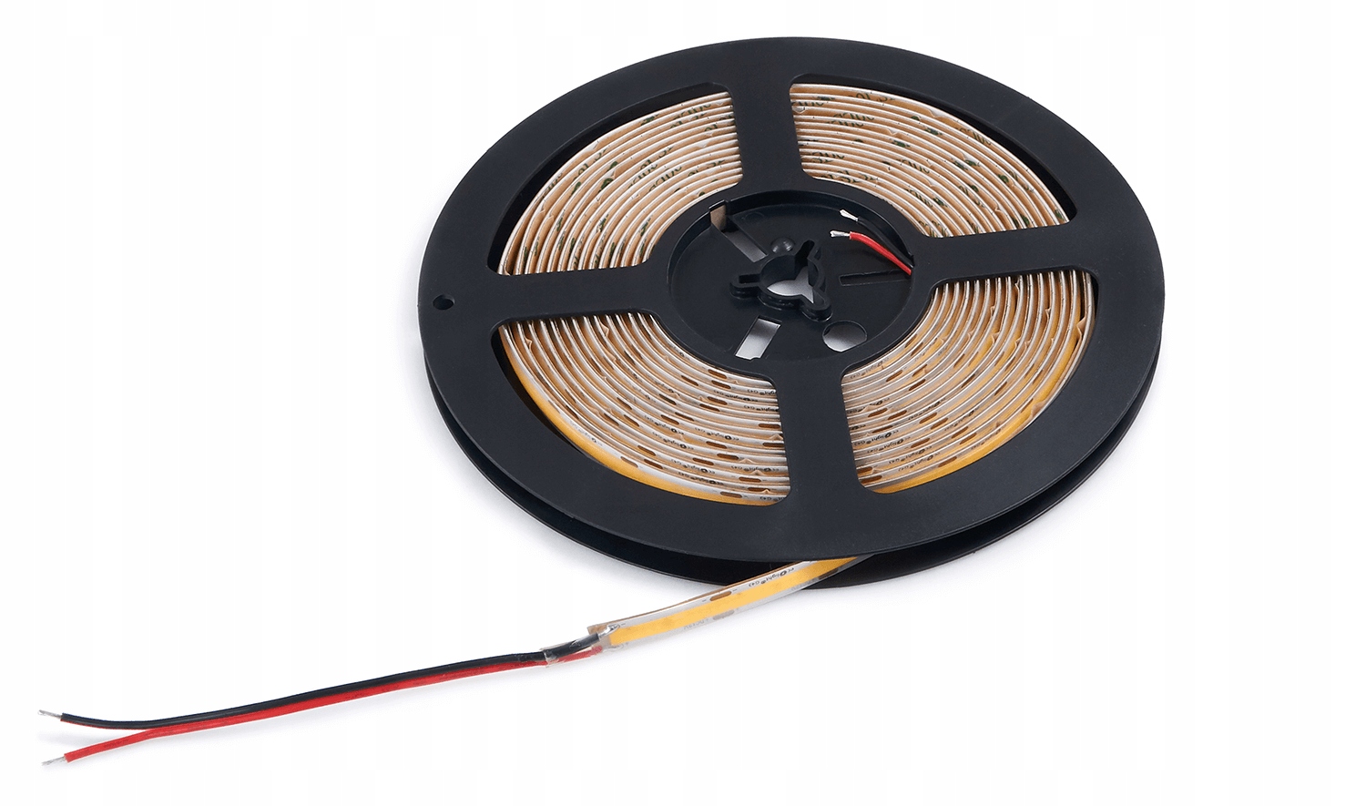 TAŚMA LED COB 12V 480LED 5M IP67 LINIA ŚWIATŁA NEON 3000K Moc 45 W