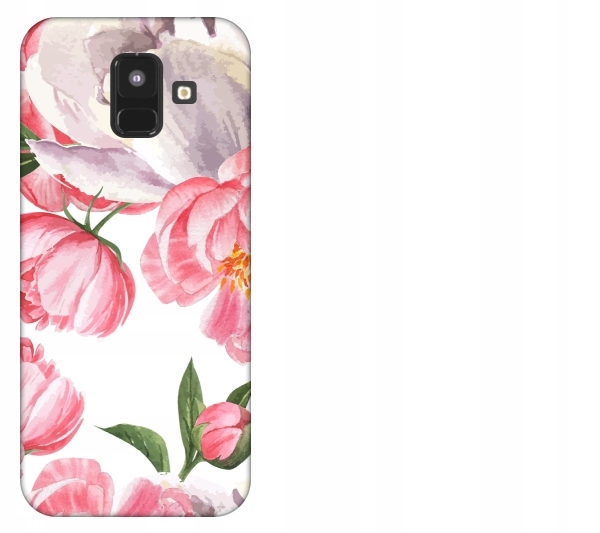 

Etui pokrowiec Samsung Galaxy A6 2018 Floral kwiat