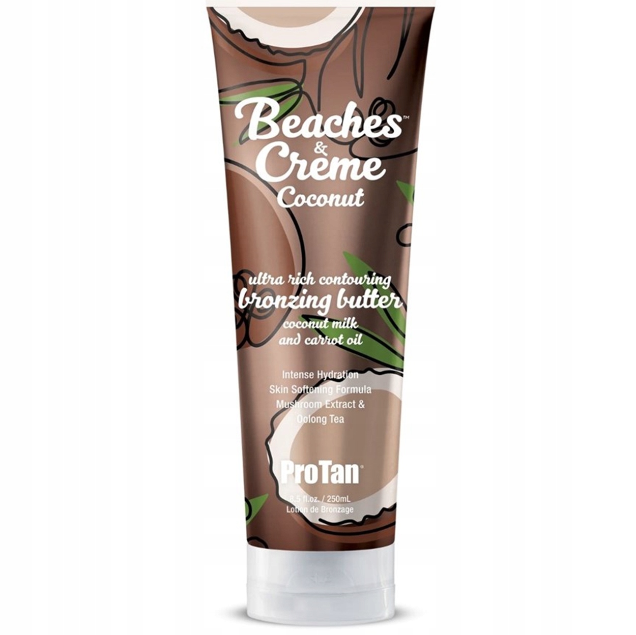 Pro Tan Beaches Crème Coconut Balzám na opalování v soláriu Urychlovač