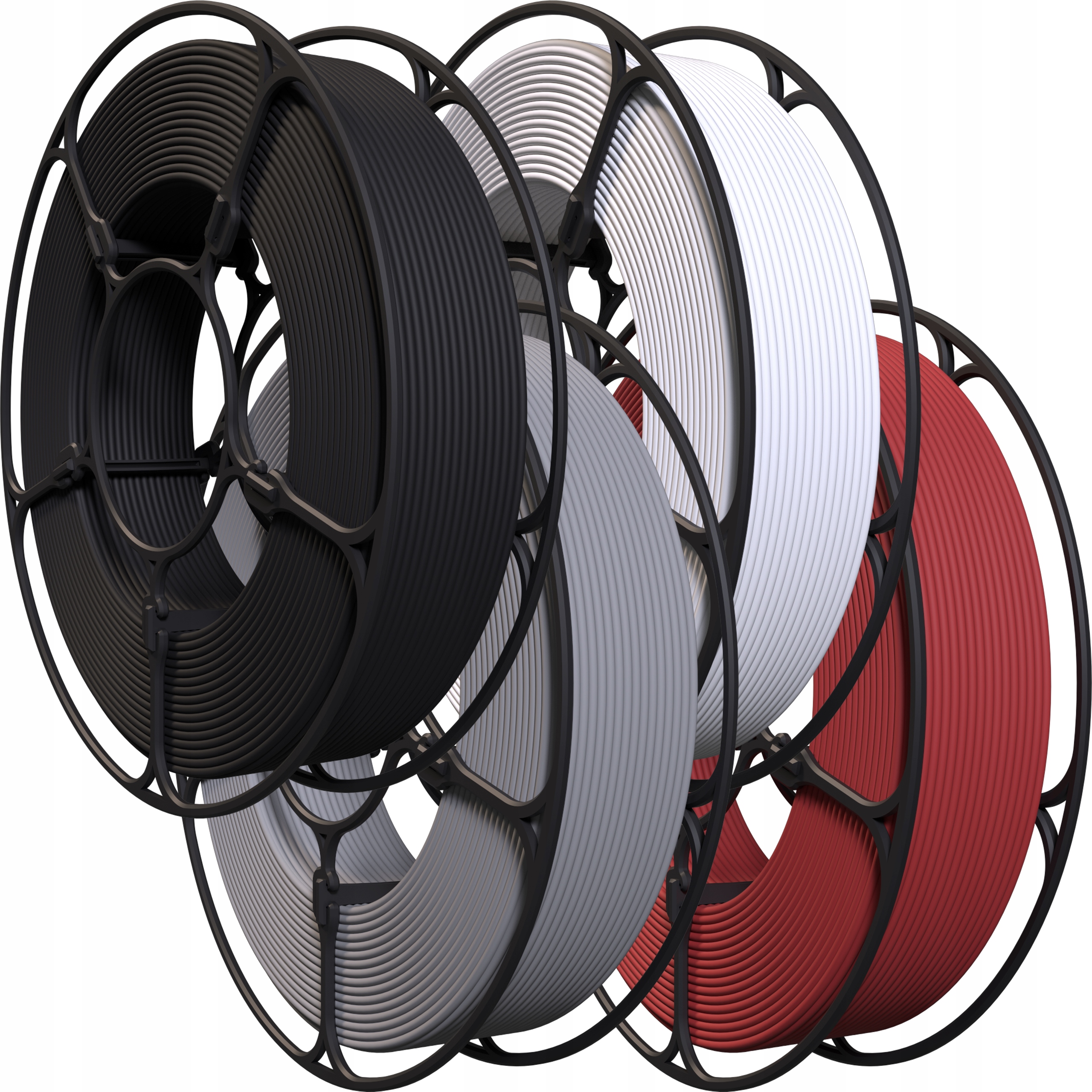 Zestaw Filament Pla Matte Matowy FilHub 1.75mm wielokolorowy 1kg