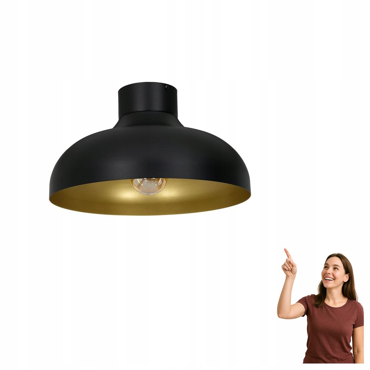 Stropná lampa Basca 1538 Luminex