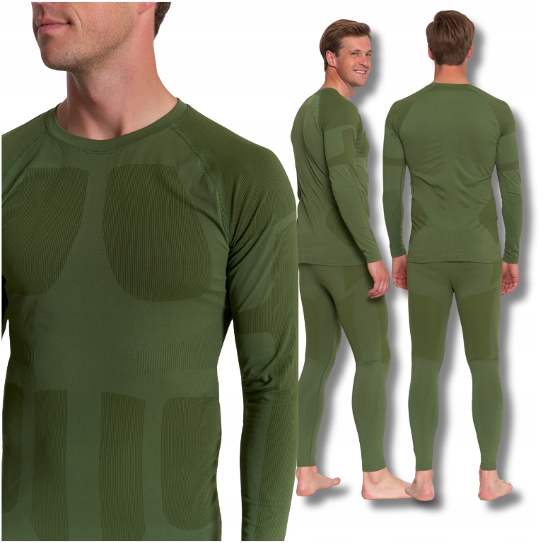 Termoaktivní Spodní Prádlo Pánské Komplet Oblečení Na Zimu Teplé Moraj XXL