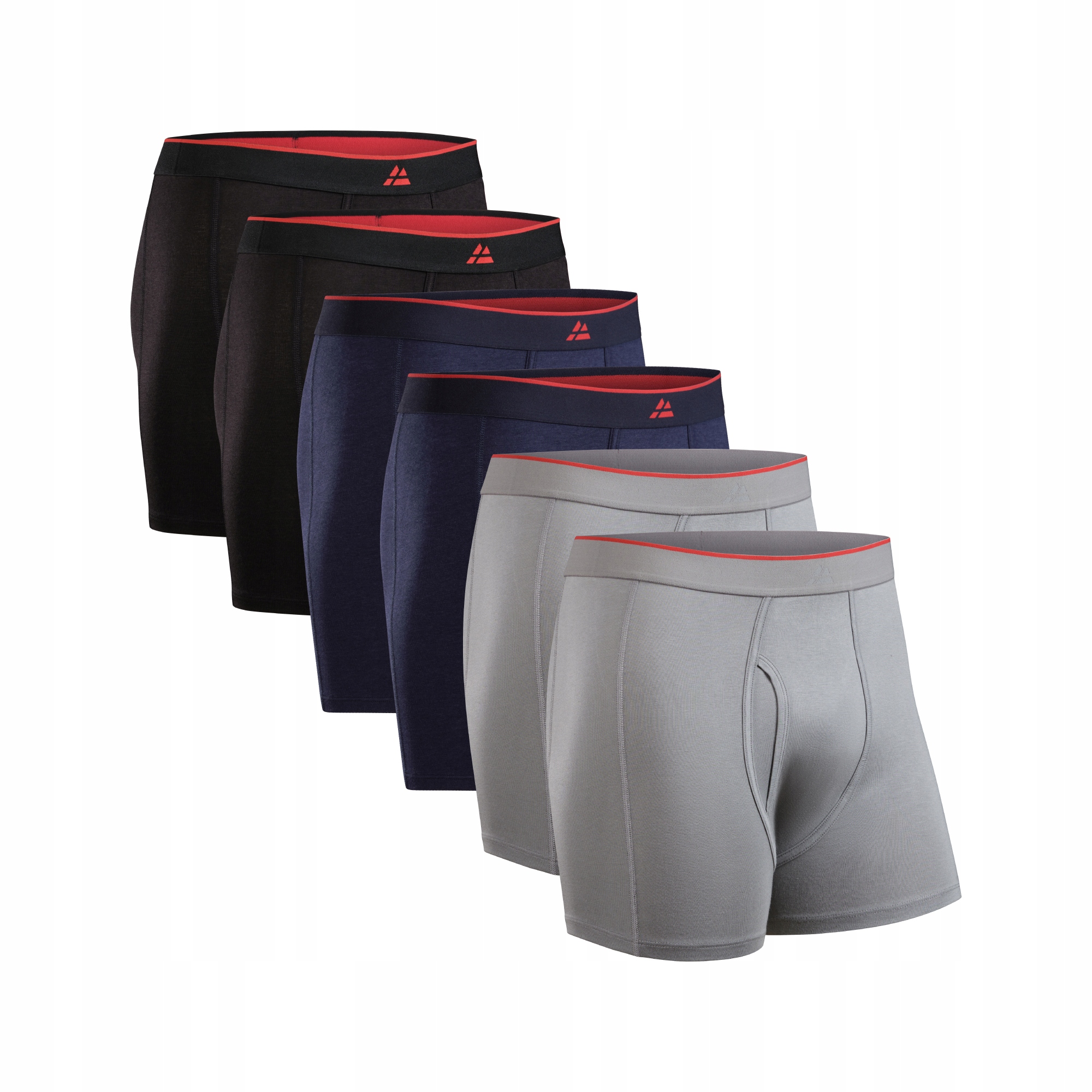 Bokserki Bambusowe z Rozporkiem Danish Endurance Męska Bielizna 6-pak L